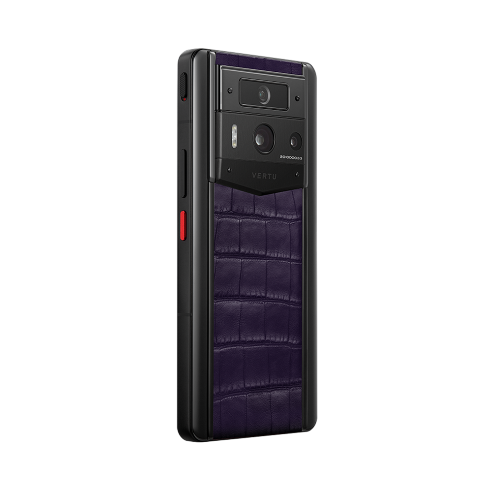 METAVERTU 2 Alligator Skin Web3 AI Phone - Grape Purple