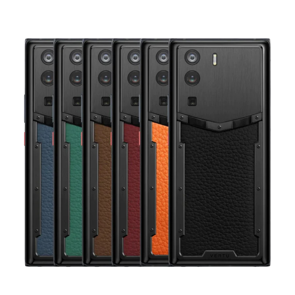 METAVERTU Calfskin 5G Web3 Phone - Jade Black