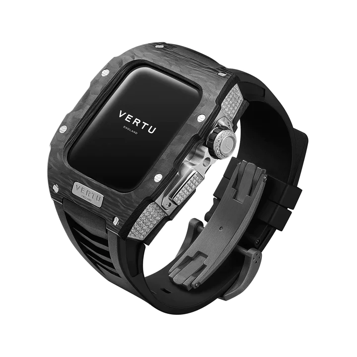 VERTU METAWATCH H1 Black Diamond — Black Strap