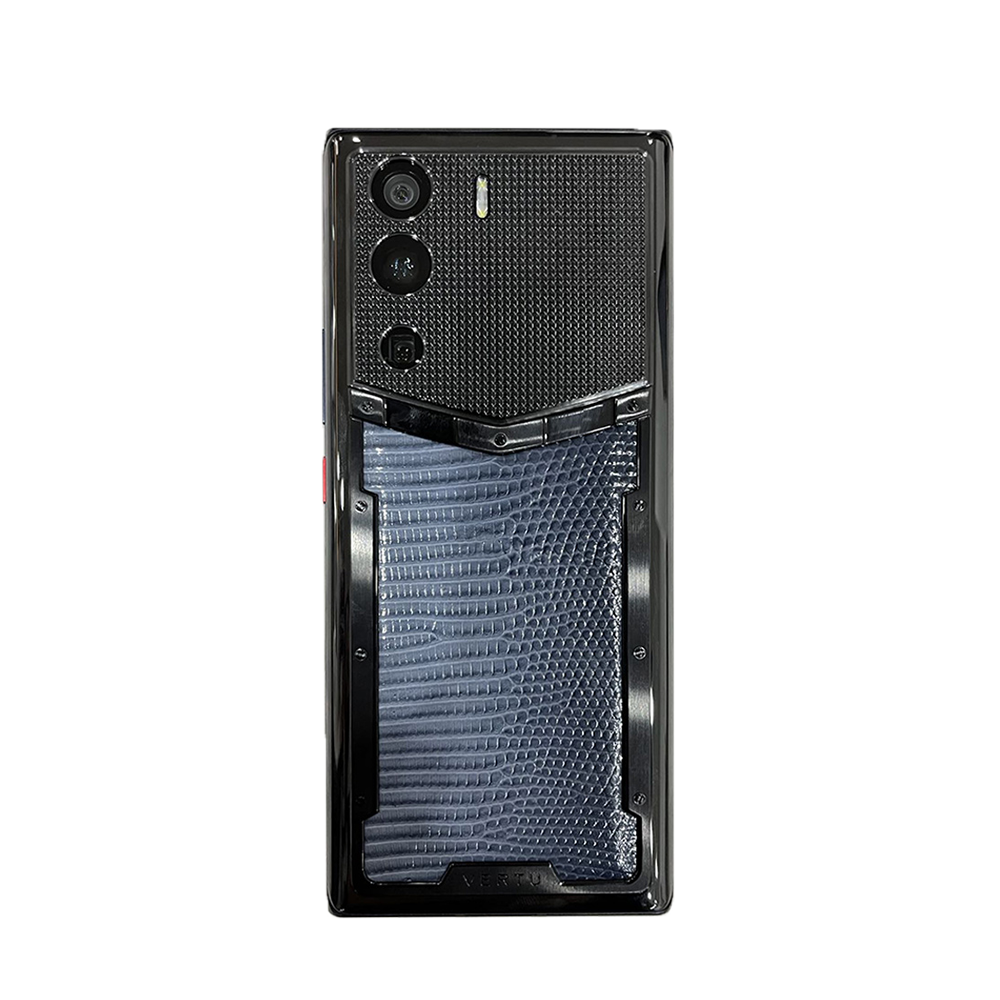 METAVERTU Lizard Leather Gradient Blue Phone