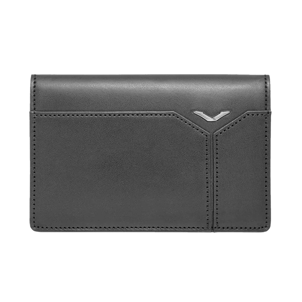 VERTU Card Wallet Black Calf Leather Case