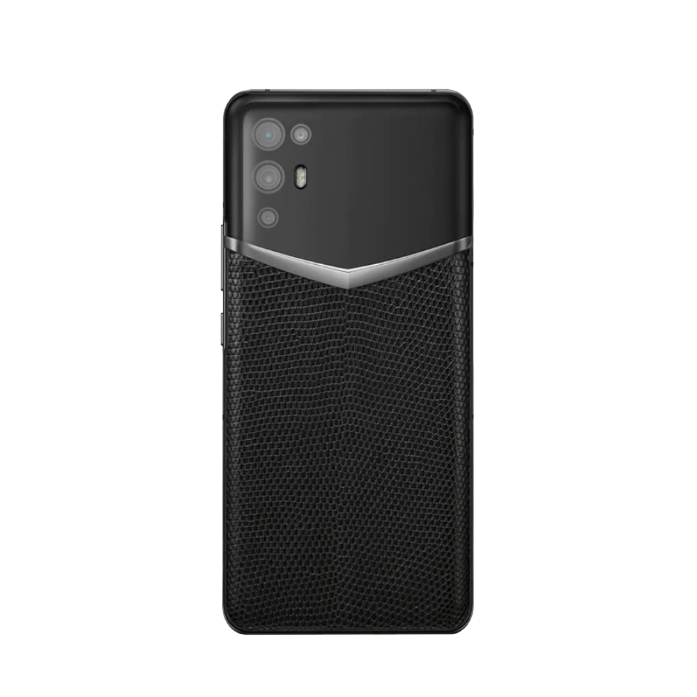 iVERTU Lizard Skin 5G Phone - Onyx Black
