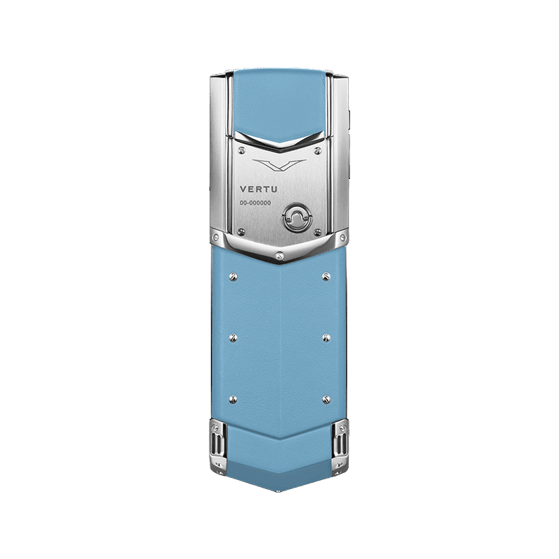 VERTU_Signature_V_-_Stainless_Steel_-_Pure_Silver_Blue
